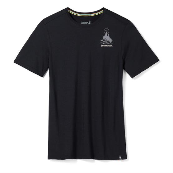 Smartwool Herre Wilderness Summit T-shirt i Sort