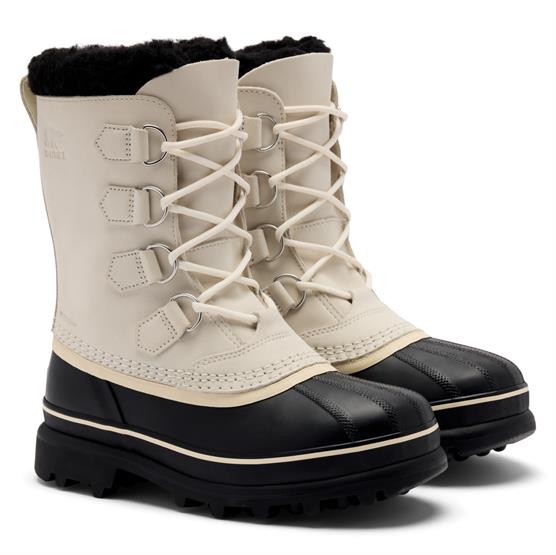 Sorel Caribou Wp Womens  Chalk   Black