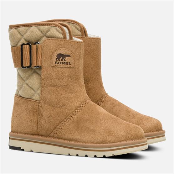 Sorel Newbie Dame Vinterstøvle i British Tan – Fantastisk Tilbud!