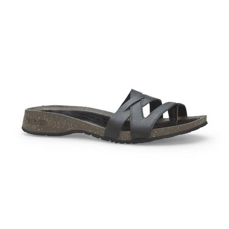 Teva Cabrillo Toepost Sandal til Dame - Black Udsalg!