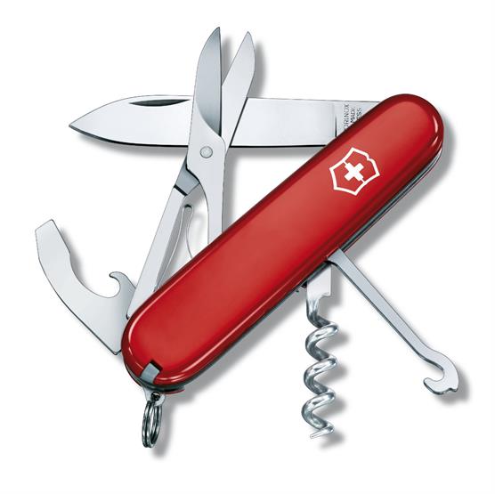 Victorinox Compact Lommekniv i Rød - Multifunktionel Værktøj